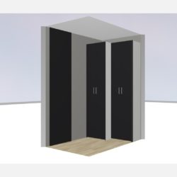 Kast Zwaagwesteinde 3d ontwerp